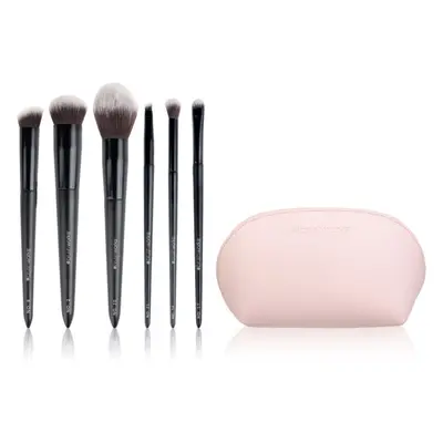 Brushworks Essentials Makeup Brush Set Complexion Ecsetkészlet táskával