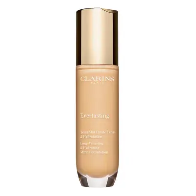 Clarins Everlasting Foundation tartós alapozó matt hatással árnyalat 101W - Linen 30 ml