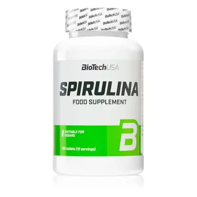 BioTechUSA Spirulina tabletták a szervezet méregtelenítésének támogatására 100 db