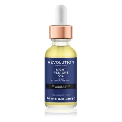 Revolution Skincare Night Restore Oil bőrélénkítő és hidratáló olaj 30 ml