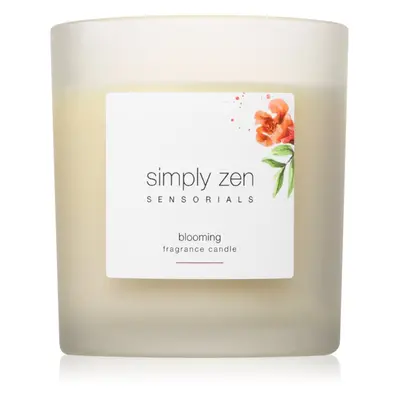 Simply Zen Sensorials Blooming Fragrance Candle illatgyertya 120 g