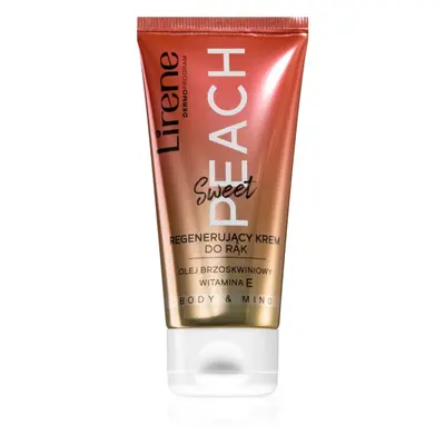 Lirene Hand Care Sweet Peach regeneráló kézkrém 50 ml