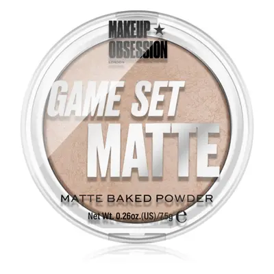 Makeup Obsession Game Set Matte mattító púder árnyalat Navagio 7.5 g