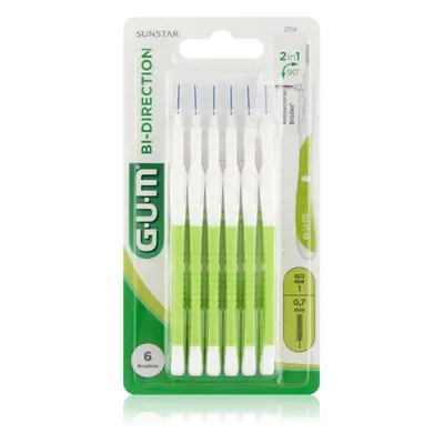 G.U.M Bi Direction Interdental Brush fogköztisztító kefék 0,7 mm 6 db