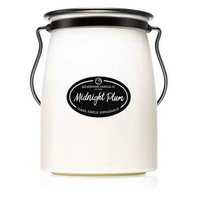 Milkhouse Candle Co. Creamery Midnight Plum illatgyertya Butter Jar 624 g