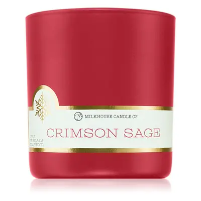 Milkhouse Candle Co. LE Winter Crimson Sage illatgyertya 226 g