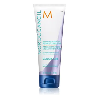 Moroccanoil Color Care lila kondicionáló a szőke és melírozott hajra 70 ml