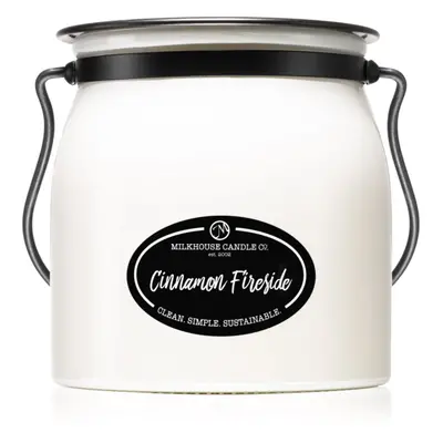 Milkhouse Candle Co. Creamery Cinnamon Fireside illatgyertya Butter Jar 454 g