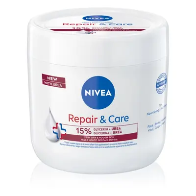 NIVEA Repair & Care Urea regeneráló testkrém Száraz, nagyon száraz bőrre 400 ml