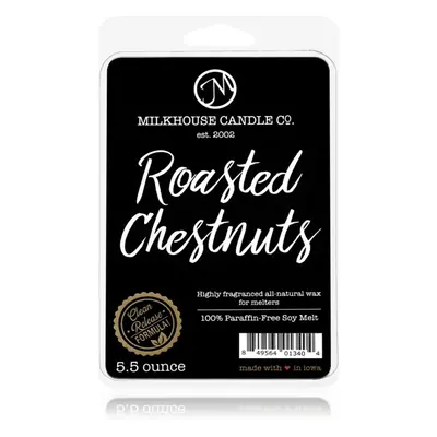 Milkhouse Candle Co. Creamery Roasted Chestnuts illatos viasz aromalámpába 155 g