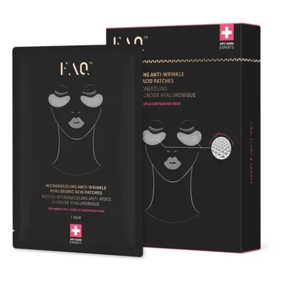 FOREO FAQ™ Microneedling Anti-Wrinkle ránctalanító szemkörnyéki tapaszok hialuronsavval 3x2 db