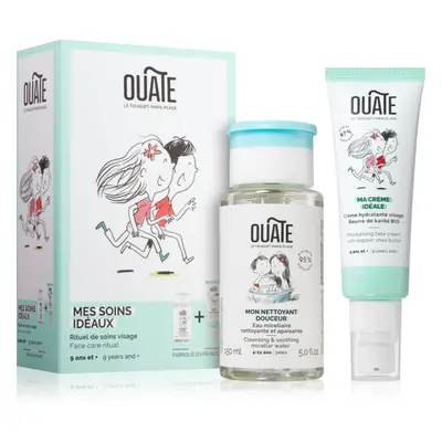 OUATE Face Care Routine Gift Set ajándékszett gyermekeknek 9 + y