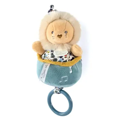 Doudou Gift Set Soft Toy with Music Box plüss játék dallammal Lion 1 db