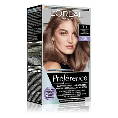 L’Oréal Paris Préférence hajfesték árnyalat 7.1 Ashy Blond