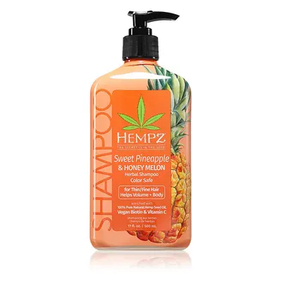 HEMPZ Sweet Pineapple Honey Melon hidratáló sampon hajra 500 ml