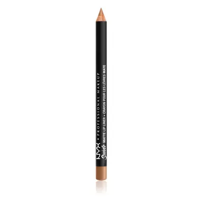 NYX Professional Makeup Suede Matte Lip Liner Matt ajakceruza árnyalat 33 London 1 g