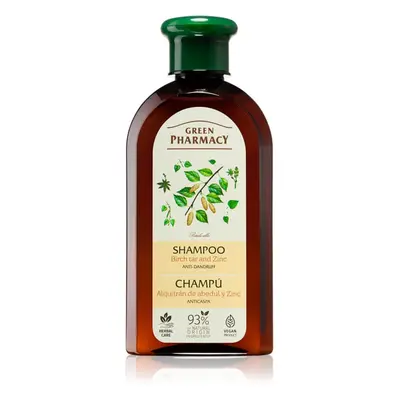 Green Pharmacy Birch Tar & Zinc Shampoo korpásodás elleni sampon 350 ml