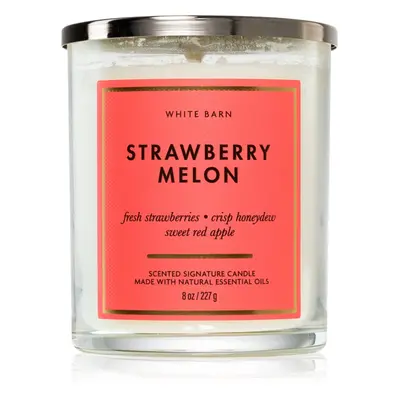 Bath & Body Works Strawberry Melon illatgyertya 227 g