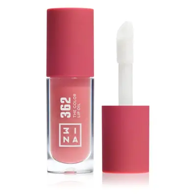 3INA The Color Lip Oil hidratáló olaj az ajkakra árnyalat 362 - Classic soft pink, sheer 4 ml