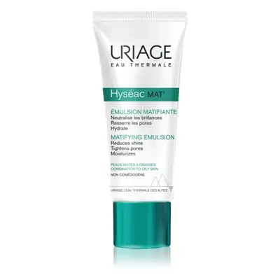 Uriage Hyséac Mat´ Matifying Emulsion mattító zselés krém kombinált és zsíros bőrre 40 ml