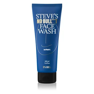 Steve's No Bull***t Face Wash tisztító gél az arcra uraknak 100 ml