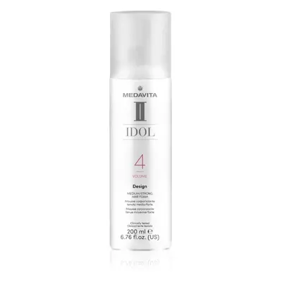 Medavita IDOL Volume hajformázó hab hajra Medium-Strong 200 ml