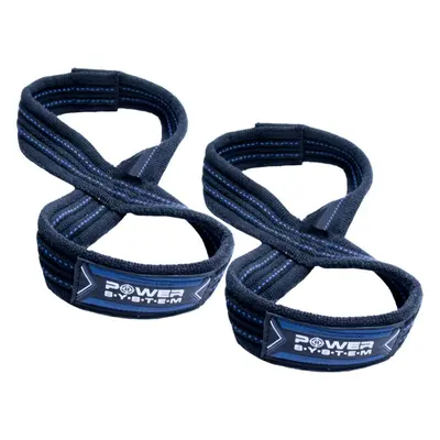 Power System Figure 8 Straps felhúzó heveder szín Blue L/XL 2 db