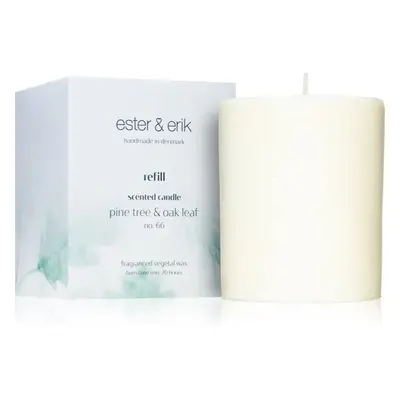 ester & erik scented candle pine tree & oak leaf (no. 66) illatgyertya utántöltő 350 g