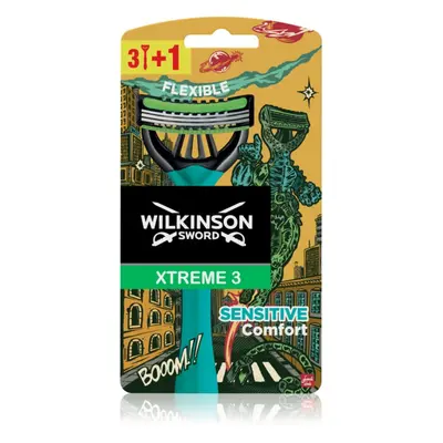 Wilkinson Sword Xtreme 3 Sensitive Comfort (limited edition) eldobható borotvák uraknak 4 db