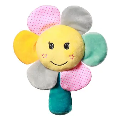 BabyOno Have Fun Velour Rattle csörgő Rainbow Flower 1 db