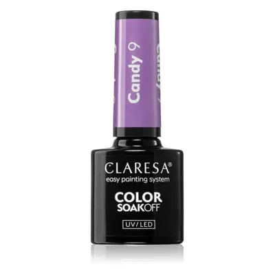 Claresa SoakOff UV/LED Color Candy géles körömlakk árnyalat 9 5 g