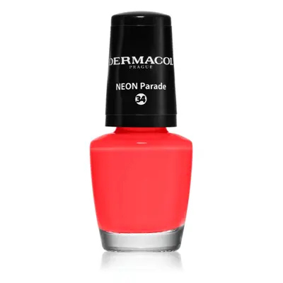 Dermacol Neon neon körömlakk árnyalat 34 Parade 5 ml