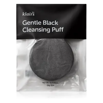 Klairs Gentle Black Cleansing Puff tisztító szivacs az arcra 1 db