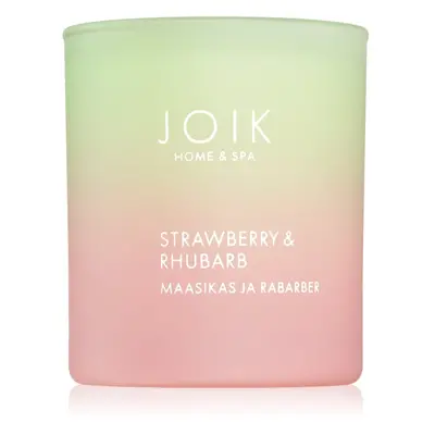 JOIK Home & Spa Strawberry & Rhubarb illatgyertya 150 g