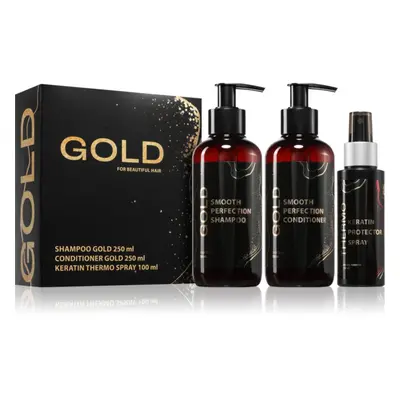 Brazil Keratin Luxury Gold ajándékszett száraz és sérült hajra