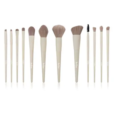 So Eco Flawless 12 Piece Brush Set Complexion Sponge ecset szett