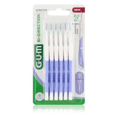 G.U.M Bi Direction Interdental Brush fogköztisztító kefék 0,6 mm 6 db