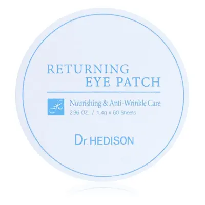 Dr. HEDISON Nourishing & Anti-Wrinkle Care hidrogél maszk a szem körül sötét karikákra 60 db