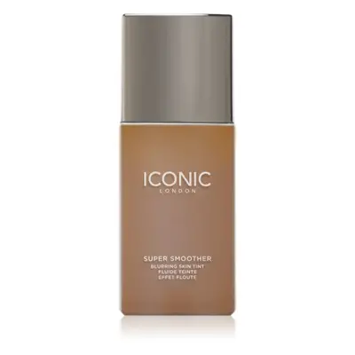 ICONIC London Super Smoother Blurring Skin Tint könnyű hidratáló alapozó árnyalat Warm Deep 30 m