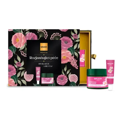 Weleda Wild Rose & White Tea ajándékszett hölgyeknek Premium I.