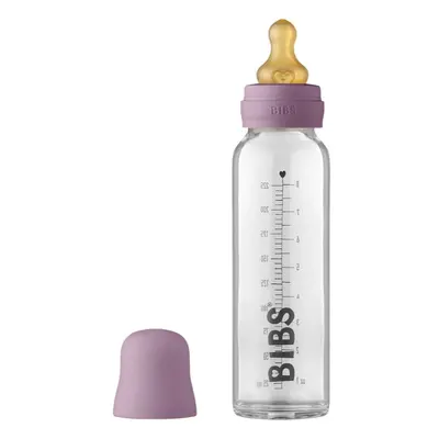 BIBS Baby Glass Bottle 225 ml cumisüveg Mauve 225 ml