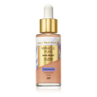 Max Factor Miracle Pure ápoló alapozó árnyalat 40-60 Light 30 ml