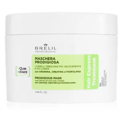 Brelil Professional Hair Express Prodigious Mask maszk a haj növekedéséért és megerősítéséért a 