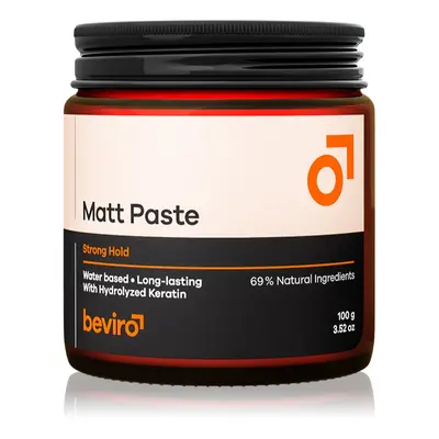 Beviro Matt Paste Strong Hold paszta hajra Matt 100 g