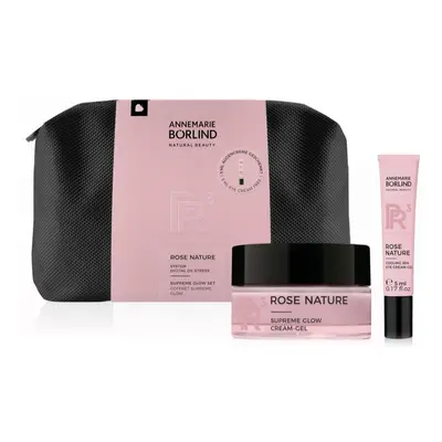 ANNEMARIE BÖRLIND Rose Nature Supreme Glow X-MAS Set ajándékszett a tökéletes bőrért