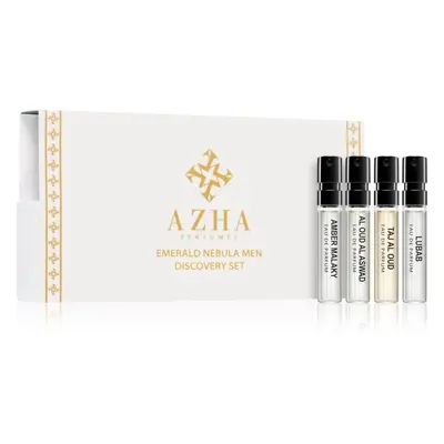 AZHA Perfumes Emerald Nebula Men Discovery Set szett uraknak