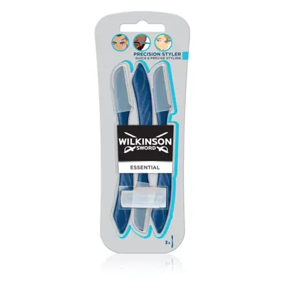 Wilkinson Sword Essential Precision Styler borotva szemöldökre uraknak 3 db