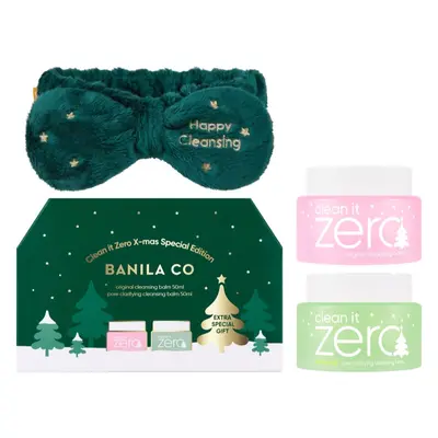 Banila Co. clean it zero X-Mas Special Edition Set karácsonyi ajándékszett a bőr tökéletes tiszt