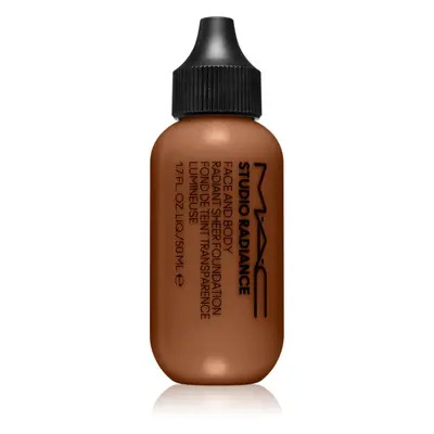 MAC Cosmetics Studio Radiance Face and Body Radiant Sheer Foundation könnyű alapozó arcra és tes