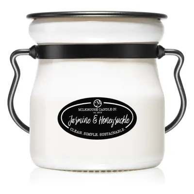 Milkhouse Candle Co. Creamery Jasmine & Honeysuckle illatgyertya Cream Jar 142 g